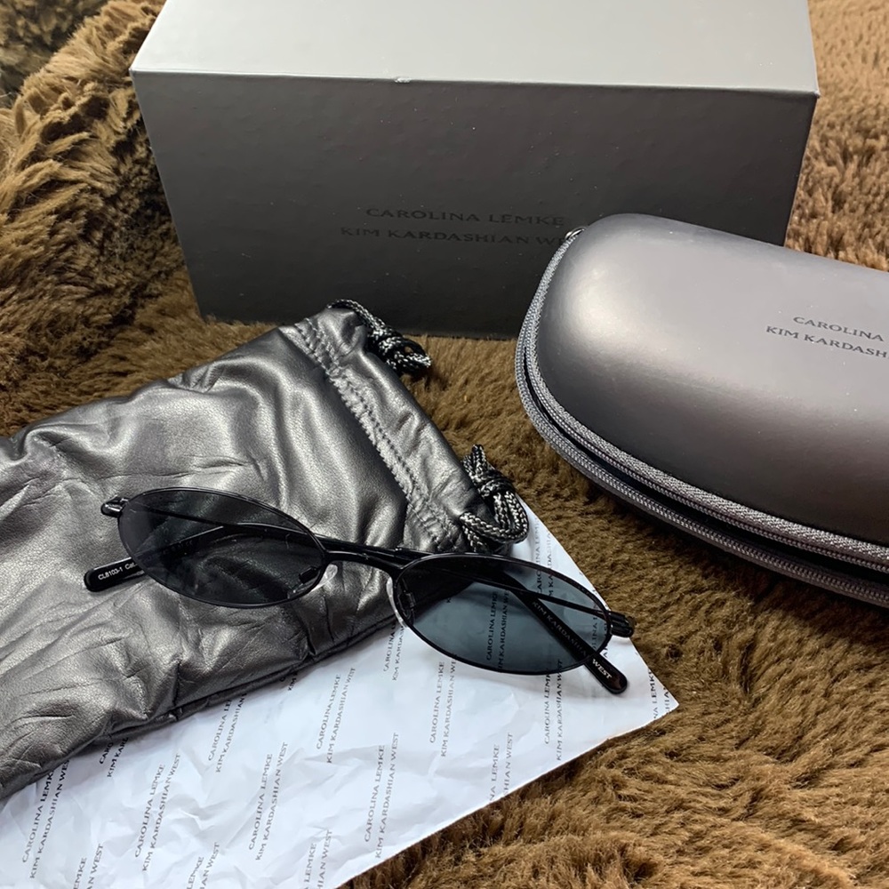 Carolina Lemke x Kim Kardashian West - Sunglasses - Black